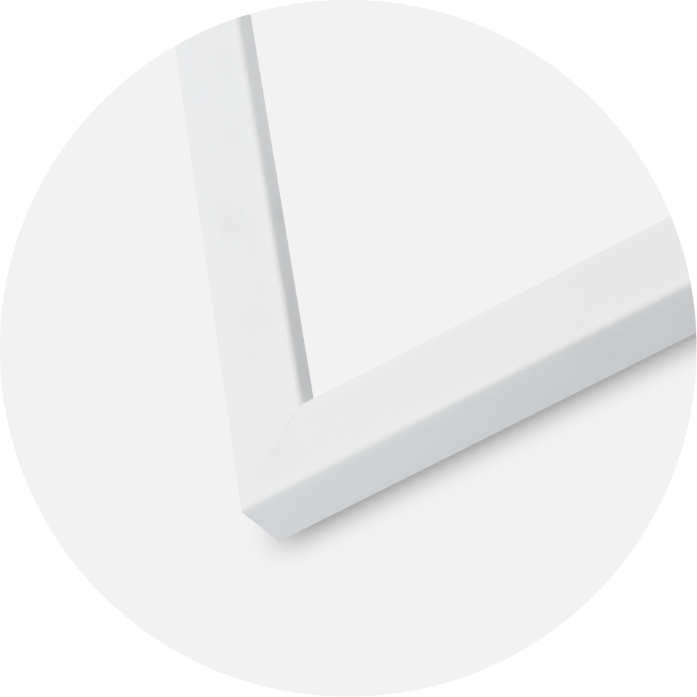 Okvir Oban Akrilno steklo Bela 40x50 cm