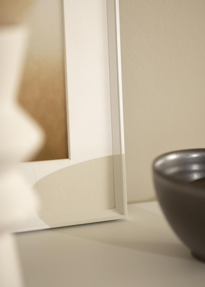 Okvir Desire Akrilno steklo Bela 10x15 cm