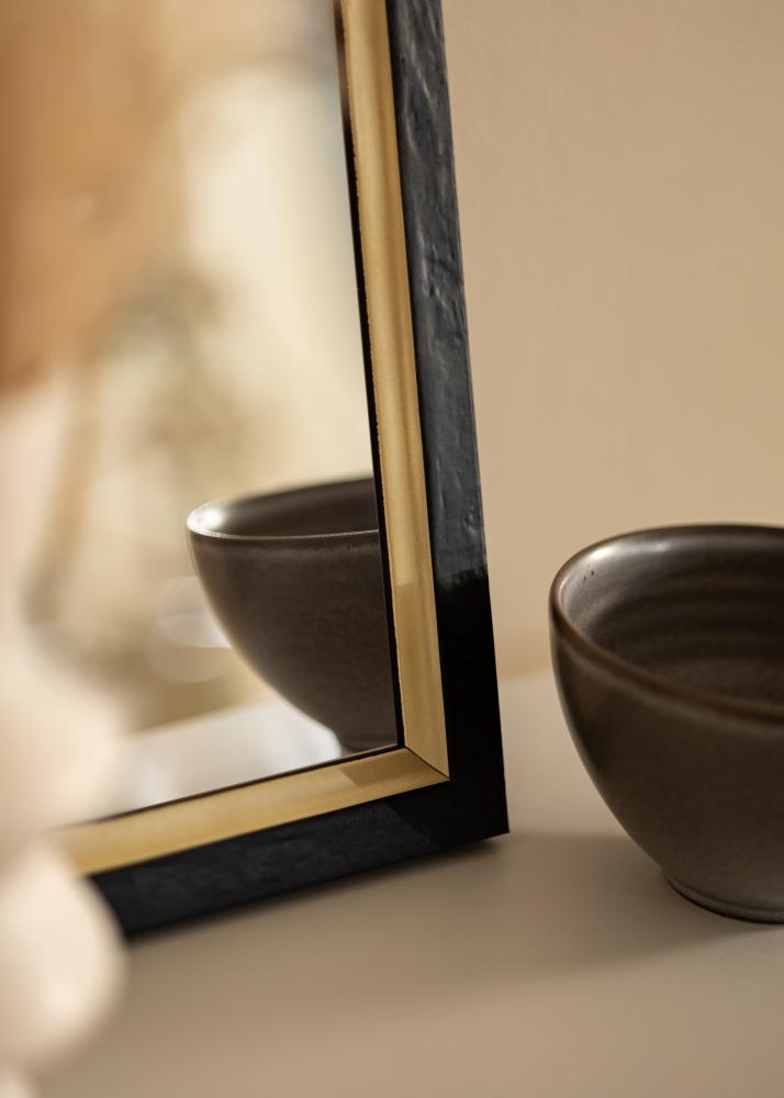 Ogledalo Leonie Črna - Lastne mere