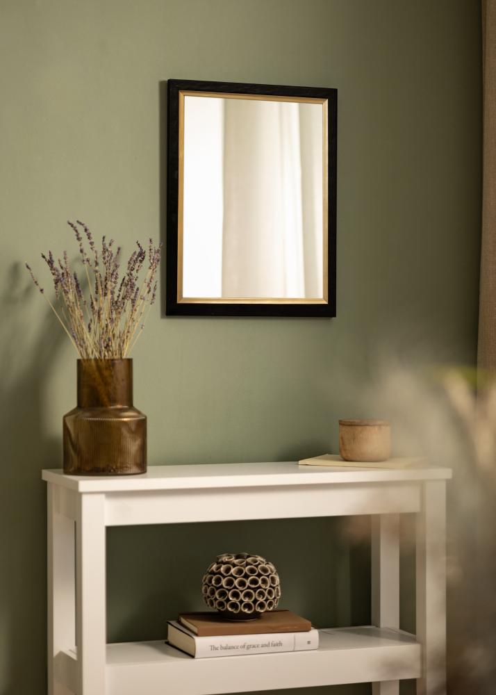 Ogledalo Leonie Črna - Lastne mere