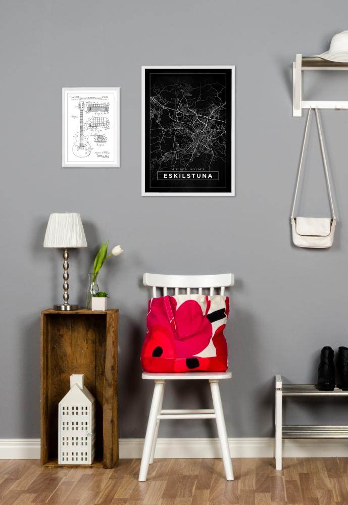 Risba patenta - Električna kitara v Poster