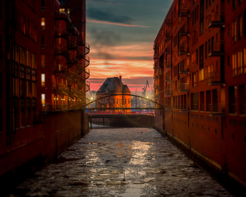 Mesto na vodi Poster