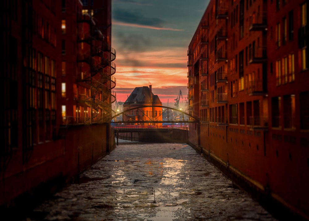 Mesto na vodi Poster