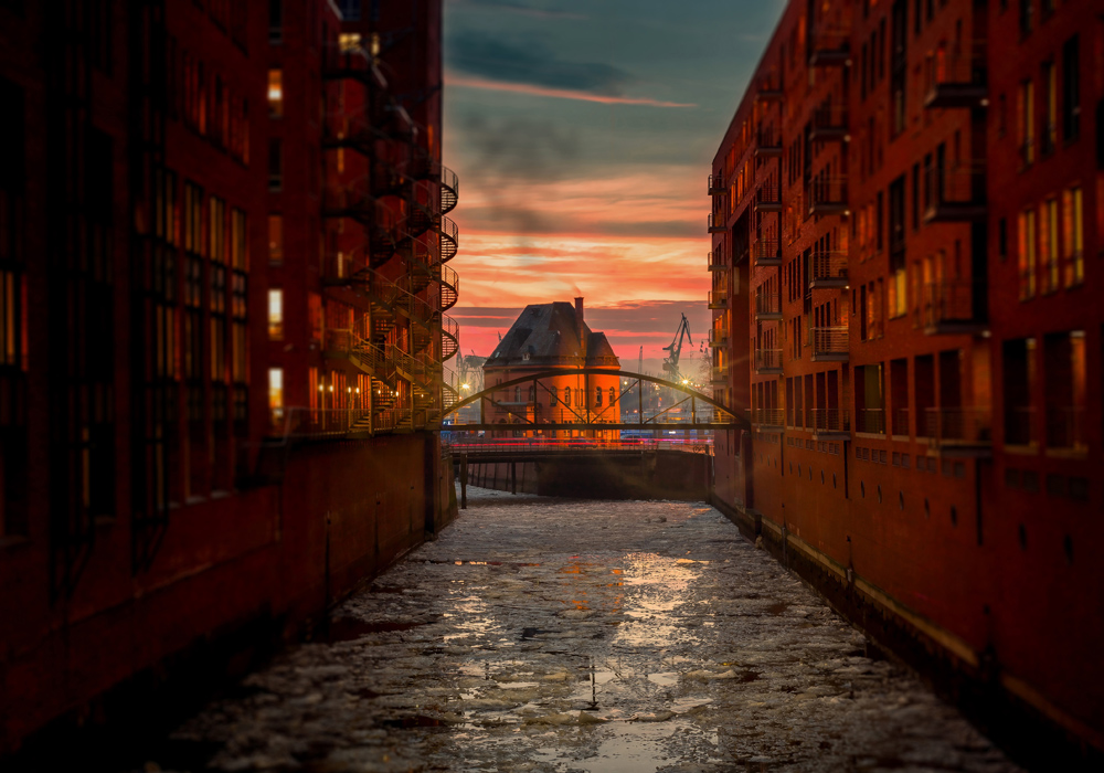 Mesto na vodi Poster