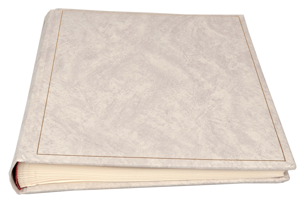 Henzo Basic Line Fotoalbum Bela - 30x36 cm (80 Beli Strani / 40 listov)