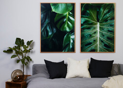 Naravni leseni okvirji vnašajo življenje vašim motivom, čudovito za motive narave. Tukaj je eden naših favoritov v trdnem hrastu