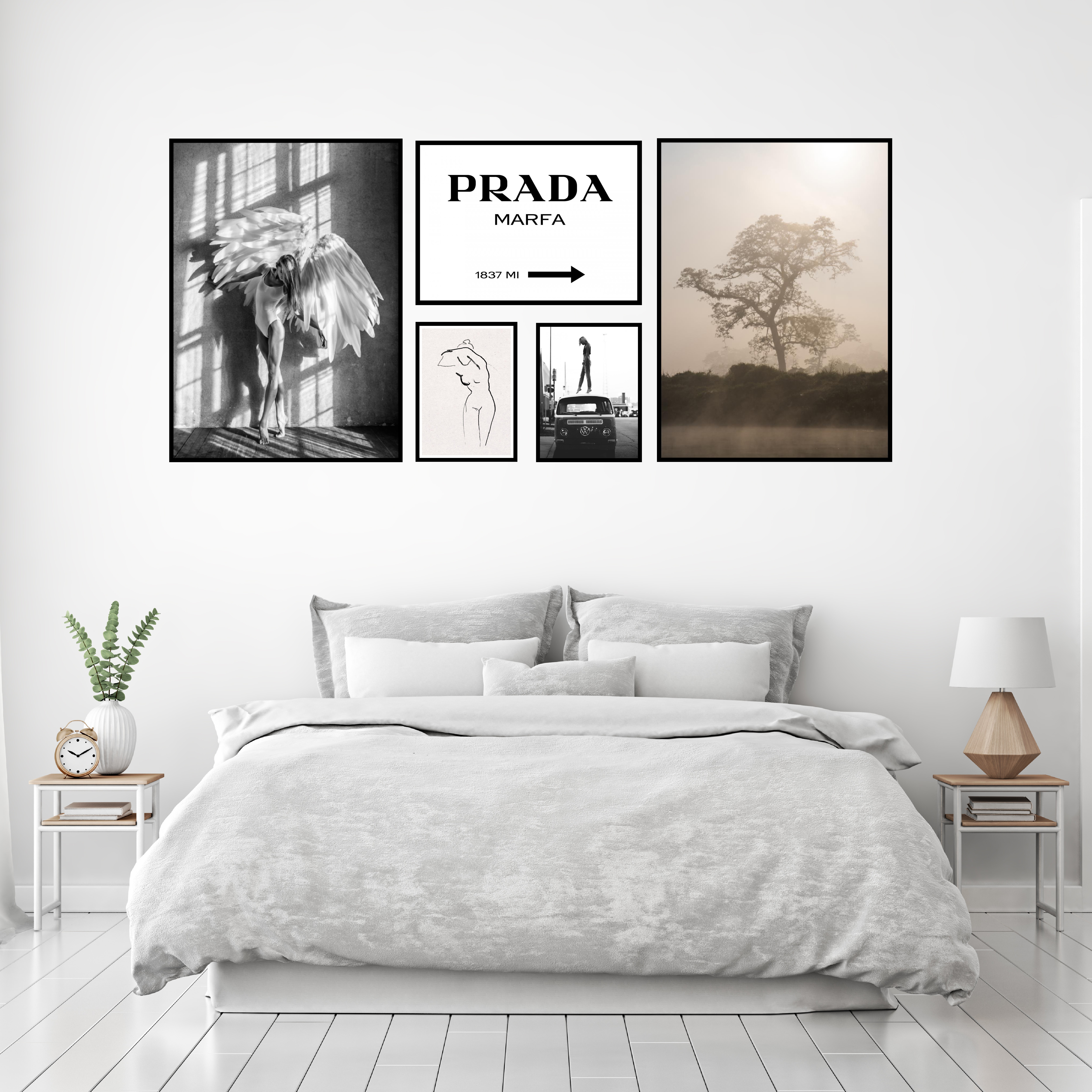 Stenska galerija enotni robovi