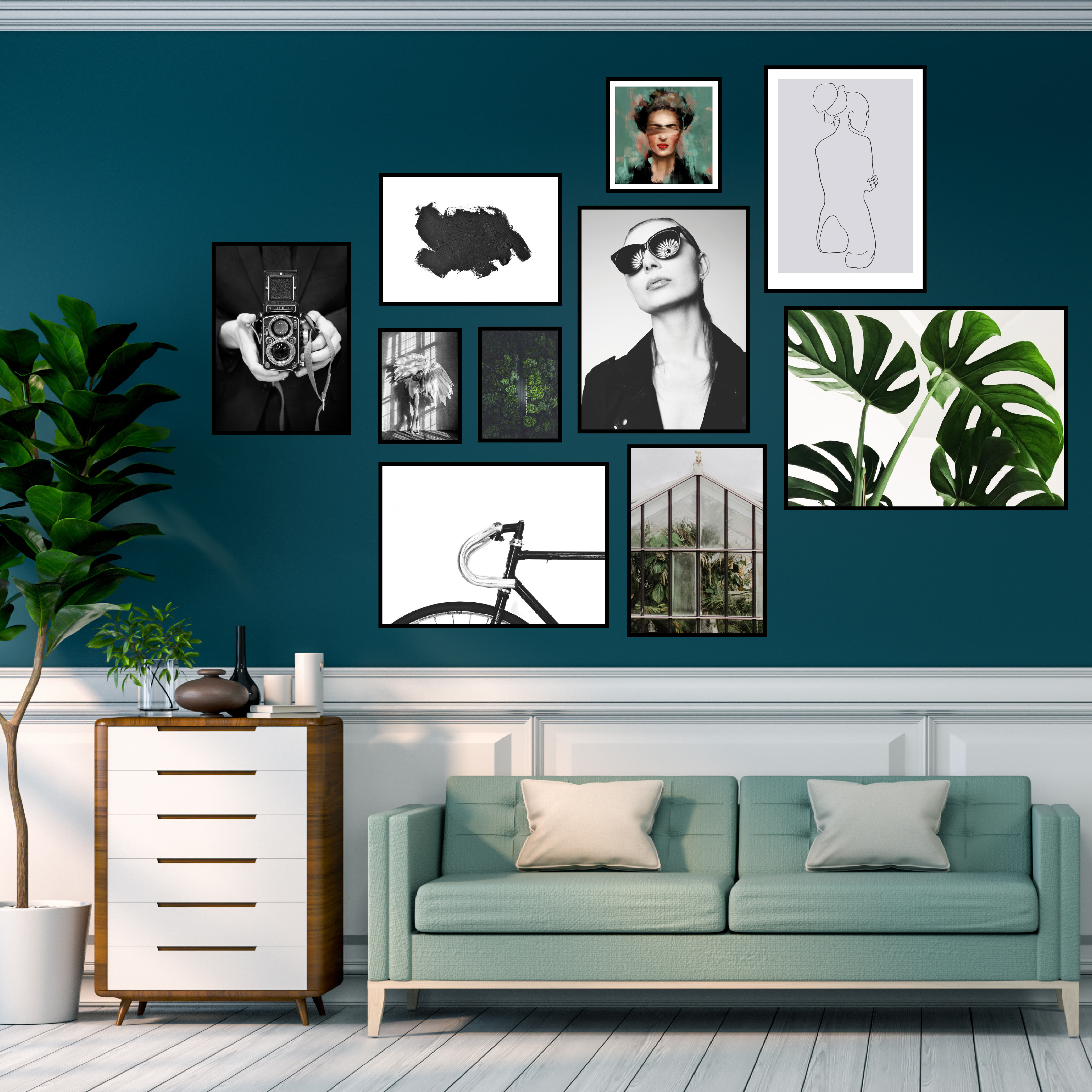 Stenska galerija organizirani kaos