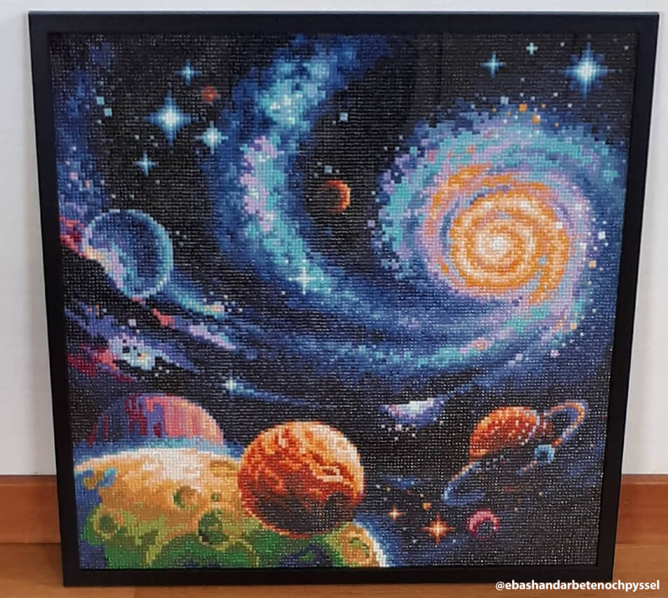 Uokvirjena diamantna slika