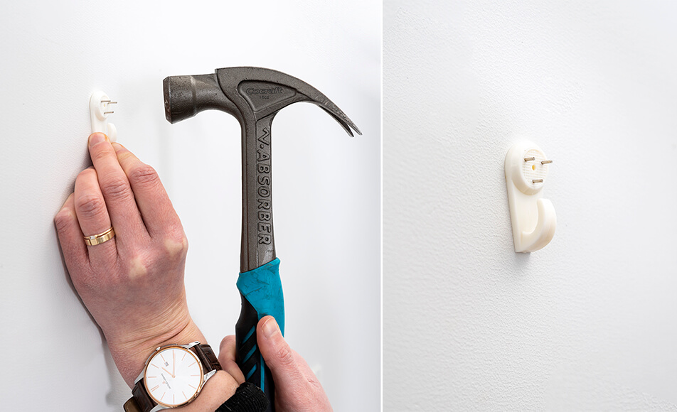 Kljuka za slike za betonsko steno