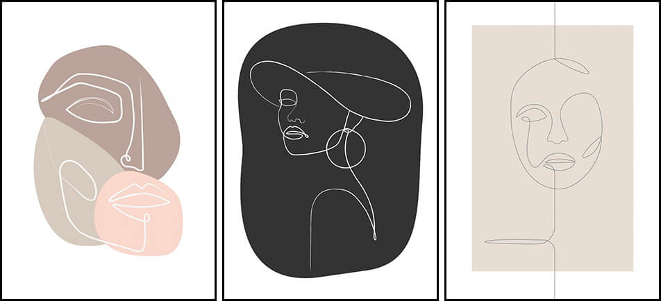 Plakati z grafičnimi motivi