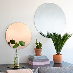 Okrogla ogledala - tonirana ogledala