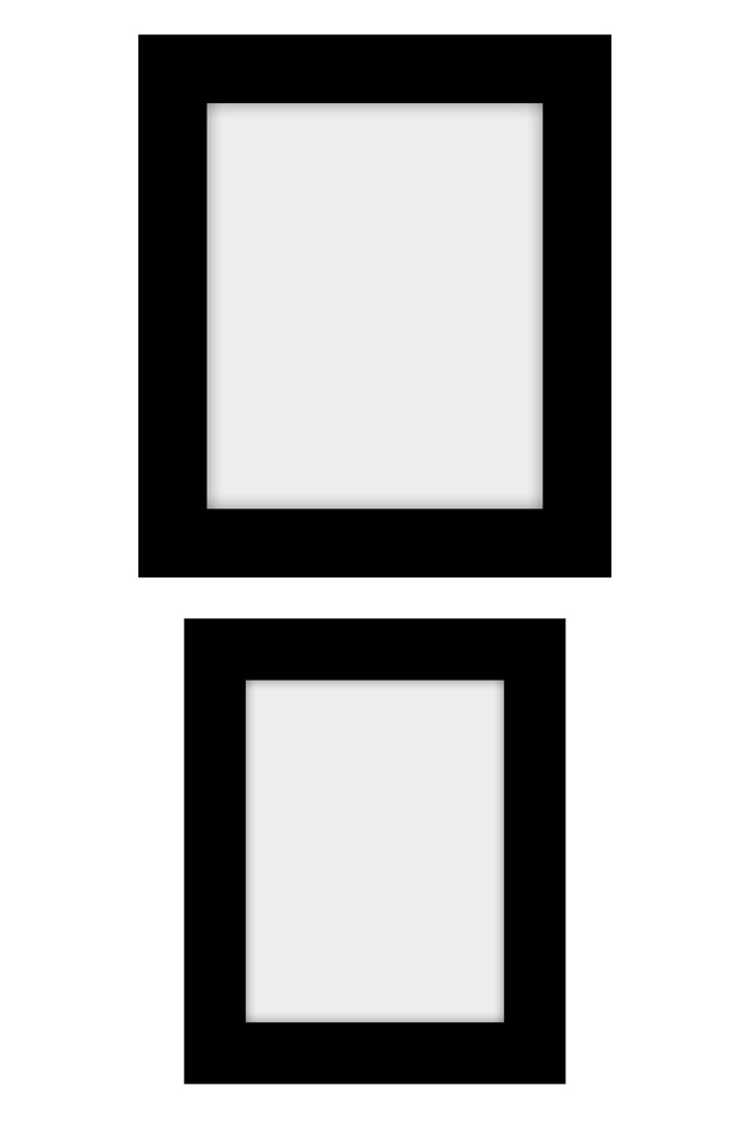 Stenska galerija z 2 motivoma